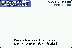Lobby screen